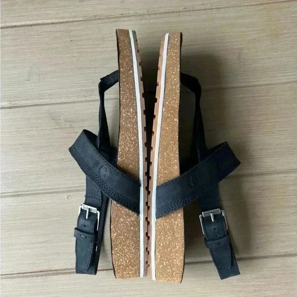 MALIBU WAVES THONG BLACK WOMAN’S Sz 9 SANDALS - Picture 8 of 9